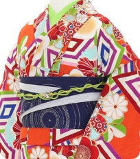 和服示例圖　復古型