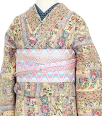 Examples of rental kimono